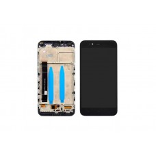 Дисплей для Xiaomi Mi5X/Mi A1 с чёрным тачскрином и корпусной рамкой
