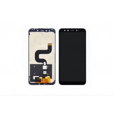 Дисплей для Xiaomi Mi6X/Mi A2 с чёрным тачскрином и корпусной рамкой