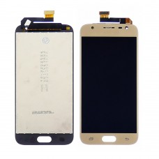 Дисплей для Samsung J330 Galaxy J3 (2017) с золотистым тачскрином с регулируемой подсветкой