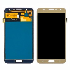 Дисплей для Samsung J700 Galaxy J7 с золотистым тачскрином с регулируемой подсветкой