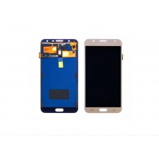 Дисплей для Samsung J701 Galaxy J7 Neo с золотистым тачскрином с регулируемой подсветкой