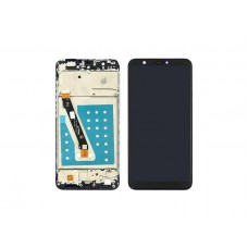 Дисплей для Huawei P Smart (2017) с чёрным тачскрином и корпусной рамкой
