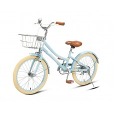 Велосипед для детей Montasen 20'' Steel M8034 с багажником голубой