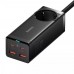 Зарядное устройство Baseus GaN3 Pro Desktop Powerstrip AC+2U+2C 100W PSZM000401 черное