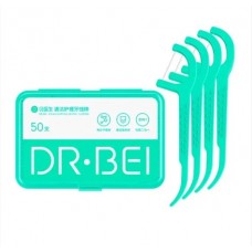 Зубная нить DR. BEI Dental Floss BOX (50 шт.) BHR4495RT