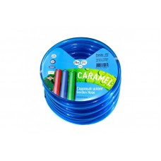 Шланг садовый поливочный 3/4 дюйма 50 м Presto-PS Caramel (CAR B-3/4 50) синий силикон