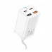 Мощное зарядное устройство GaN3 65W Baseus 2xUSB-A + 2xType-C с китайской вилкой (CCDK65C)