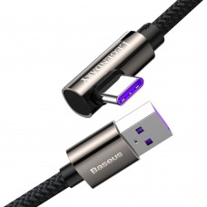 Кабель Baseus Legend Elbow USB - Type-C 66W (1m) CATCS-B01 черный