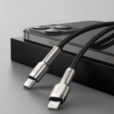 Кабель Baseus Cafule Metal Series Lightning - Type-C 20W для iPhone iPad CATLJK-A01