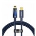 PD кабель Baseus Explorer Series Auto Power-Off Type-C to IP 20W 1m CATS000003 синий