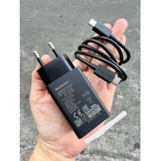 Зарядное устройство Sony XQZ-UC1 30w с кабелем USB-C - USB-C