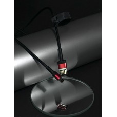 Кабель двусторонний Baseus Cafule Lightning Special Edition 2.4A (1m) calklf-g91 черно красный