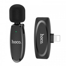 Микрофон беспроводной HOCO L15 Lightning Crystal lavalier wireless digital microphone