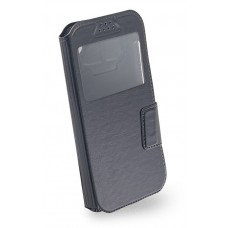 Чехол Huawei Y5C черный кожа силикон