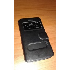 Чехол книжка Bravis Solo Dual черный, красный, белый