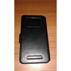 Чехол Doogee DG280 Leo черный откидной вбок