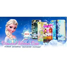 Чехол Diamond Silicone iPhone 6 Ледяная фантазия