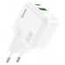 Зарядное устройство 2 порта Hoco C111A блок питания USB + Type-C 30W