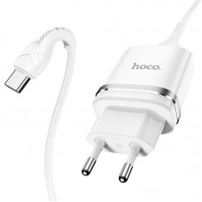 Зарядное устройство Hoco N1 12w набор блок и кабель Type-C белый
