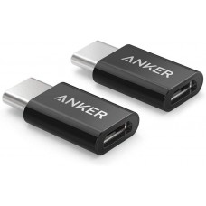 Переходник Anker USB-C to MicroUSB A8174 (B8174001) набор из 2 штук