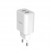 Блок питания 2 порта - Адаптер сетевой Hoco Victoria C62A 2USB 2.1А белый