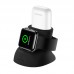 Подставка для зарядки USAMS 2in1 Silicon Charging Holder For Apple Watch And AirPods US-ZJ051