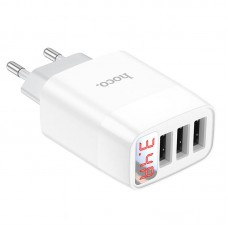 Зарядное устройство HOCO Easy charge digital display charger C93A 3USB сам блок
