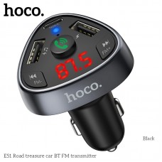 Адаптер автомобильный Hoco with Bluetooth FM Road treasure E51 18W