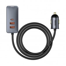 Адаптер автомобильный BASEUS Share Together PPS multi-port Fast charging car charger with cord |3USB/1Type-C,