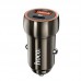 Адаптер автомобильный HOCO Z46A Blue whale car charger авто зу 2 выхода коричневое