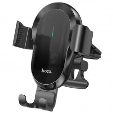 Держатель HOCO CA105 Guide three-axis linkage wireless charging car holder 15W Max|