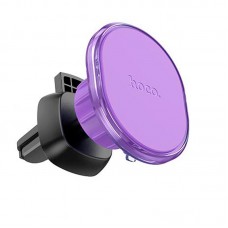 Держатель HOCO Crystal magnetic car holder (air outlet) H1 фиолетовый