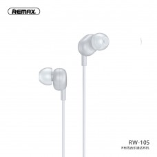 Наушники REMAX with mic Wired Earphone RW-105 HD Mic