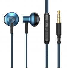 Наушники вкладыши BASEUS Encok 3.5mm Wired Earphone H19 (NGH19-03) синие