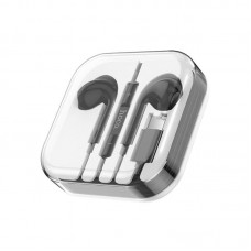 Наушники HOCO Type-C crystal earphones with mic M1 Max черные