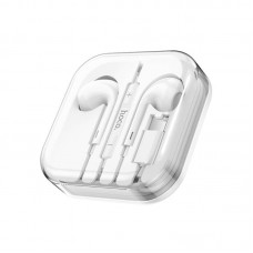 Наушники HOCO Type-C crystal earphones with mic M1 Max Белые