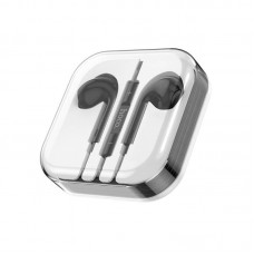 Наушники HOCO crystal earphones with mic M1 Max 3.5 черные