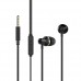 Наушники проводные WK Wired Earphone Wi90 1.2м черные