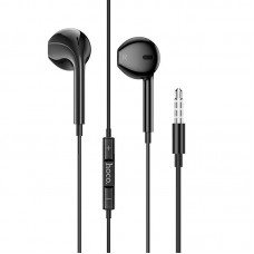 Наушники HOCO Crystal joy wire-controlled earphones with mic M101 черные