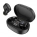 Наушники беспроводные HOCO EW11 Melody true wireless Bluetooth headset кейс с дисплеем черные