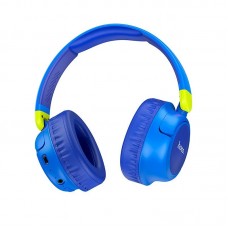 Наушники HOCO Adventure BT headphones W43 синие до 25 часов