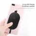 Приемник Qi BASEUS Microfiber Wireless Charging Receiver (For iPhone) 1A черный