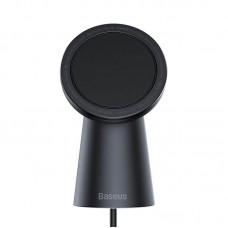 Зарядка Qi BASEUS Simple Magnetic Stand Wireless Charger 15W Max (CCJJ000001) черная