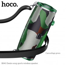 Акустика HOCO Desire song sports wireless speaker BS40 камуфляж 7Wx2