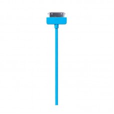 Кабель для iPhone 4 4s - 30pin REMAX Light 1m голубой