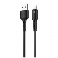 Кабель Hoco Star X30 USB - Lightning черный