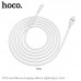 Кабель Hoco U72 USB - Lightning Forest Silicone 1.2m белый