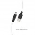 Кабель HOCO Lightning Silicone X21 Plus 2 метра силиконовый белый
