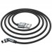 Кабель HOCO U94 магнитный Lightning Universal 360° rotating magnetic charging cable 1.2m черный