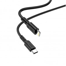 Кабель HOCO  Type-C to Lightning Fortune PD fast charging data cable X62 20W черный
